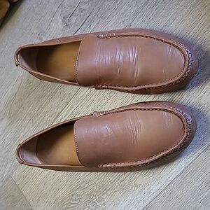 Cole Haan Loafers Leather Brown Casual Comfort 11.5 Slip On Drivers Men's